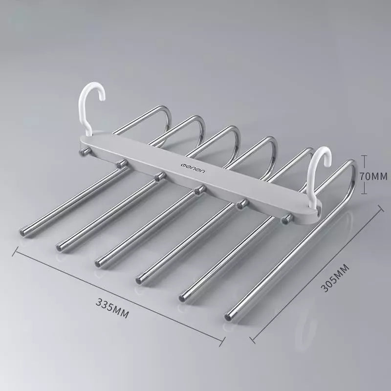 Cabide Multifuncional 6 em 1 para Calças – Coleção Housilar