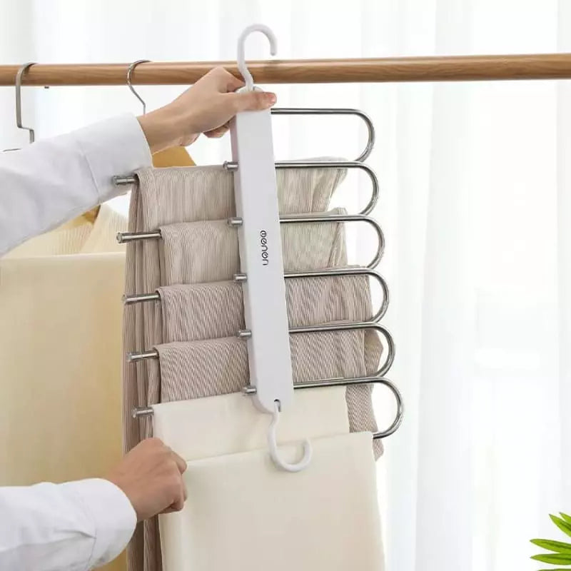 Cabide Multifuncional 6 em 1 para Calças – Coleção Housilar