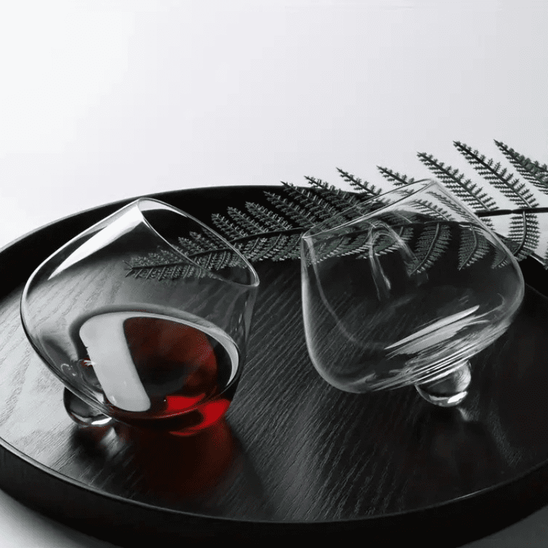 Copo de Whisky em Cristal Rotativo – Coleção Housilar