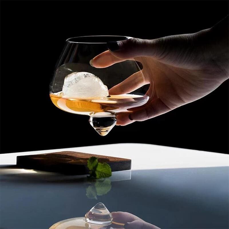 Copo de Whisky em Cristal Rotativo – Coleção Housilar