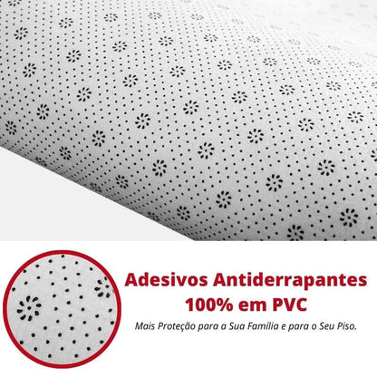 Tapete Felpudo Liso Bordô – Coleção Housilar