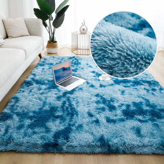 Tapete Felpudo Azul Mescla – Coleção Housilar