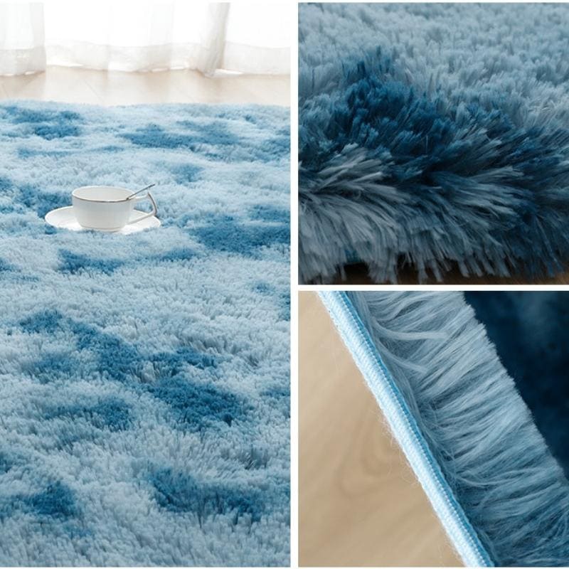 Tapete Felpudo Azul Mescla – Coleção Housilar