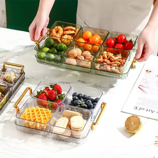 Bandeja de Lanche Multifuncional com Potes de Armazenamento – Coleção Housilar