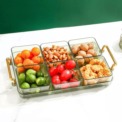 Bandeja de Lanche Multifuncional com Potes de Armazenamento – Coleção Housilar
