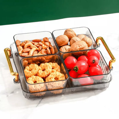 Bandeja de Lanche Multifuncional com Potes de Armazenamento – Coleção Housilar