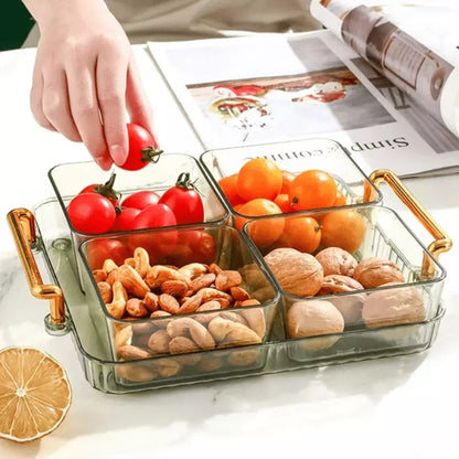 Bandeja de Lanche Multifuncional com Potes de Armazenamento – Coleção Housilar