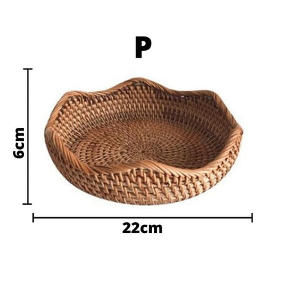 Cesta de Vime em Rattan Artesanal – Coleção Housilar