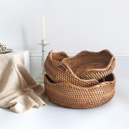 Cesta de Vime em Rattan Artesanal – Coleção Housilar