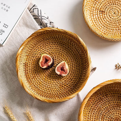 Cesta de Vime em Rattan Artesanal – Coleção Housilar