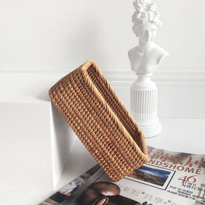 Cesto de Palha Rattan Artesanal – Coleção Housilar