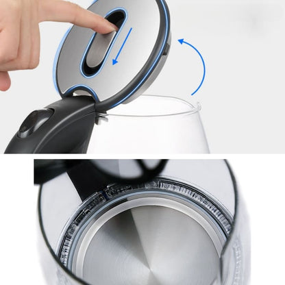 Chaleira Elétrica 2L em Vidro Borossilicato com LED – Coleção Housilar