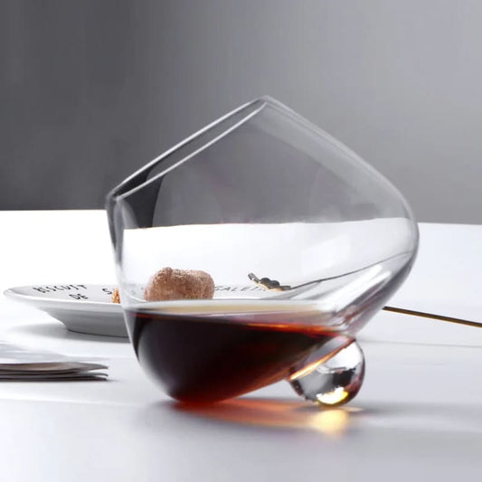 Copo de Whisky em Cristal Rotativo – Coleção Housilar