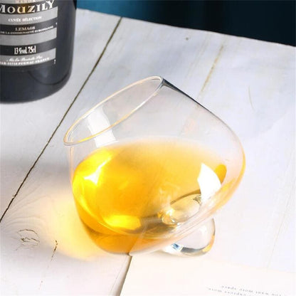 Copo de Whisky em Cristal Rotativo – Coleção Housilar