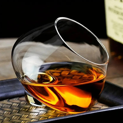 Copo de Whisky em Cristal Rotativo – Coleção Housilar