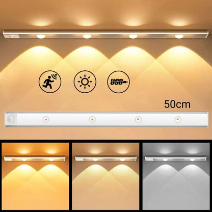 Luminária LED Magnética com Sensor de Movimento – Coleção Housilar