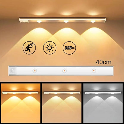 Luminária LED Magnética com Sensor de Movimento – Coleção Housilar