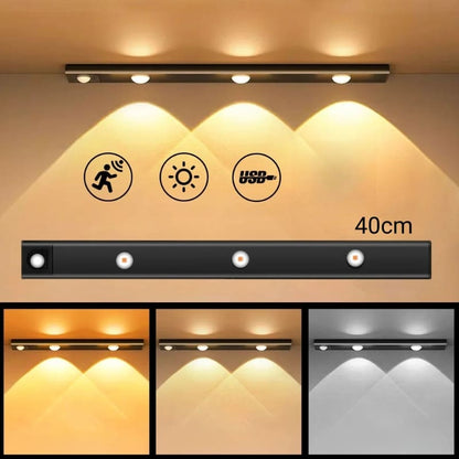 Luminária LED Magnética com Sensor de Movimento – Coleção Housilar