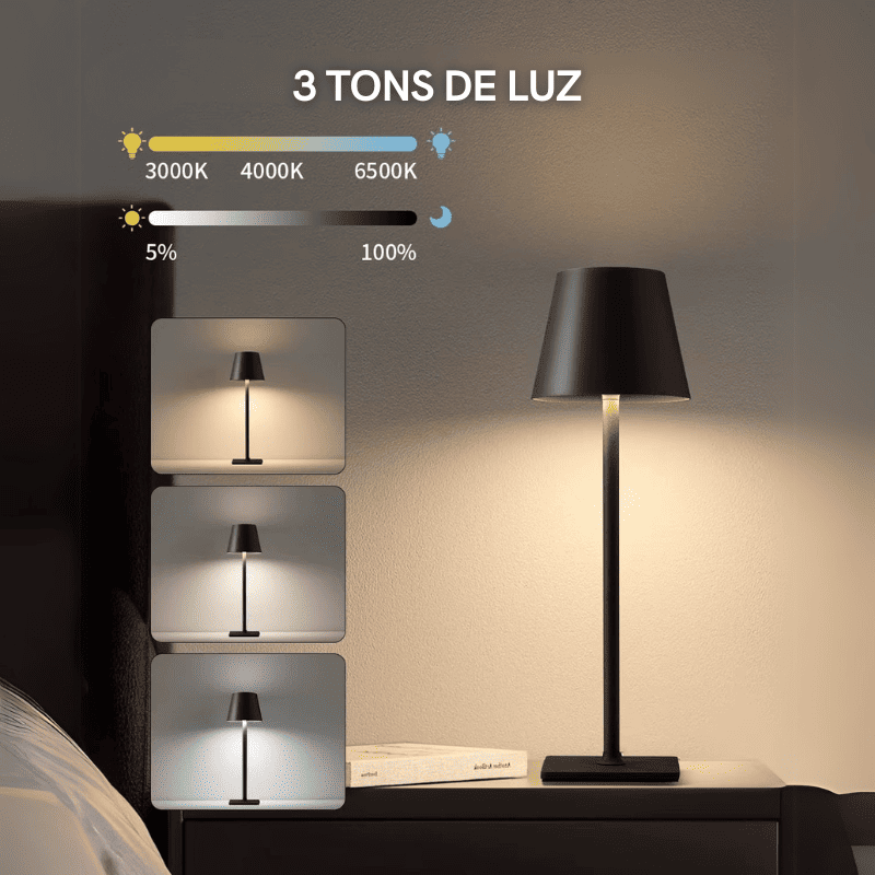 Luminária de Mesa LED Portátil – Coleção Housilar