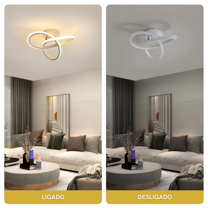 Luminária de Teto LED Minimalista Moderna – Coleção Housilar