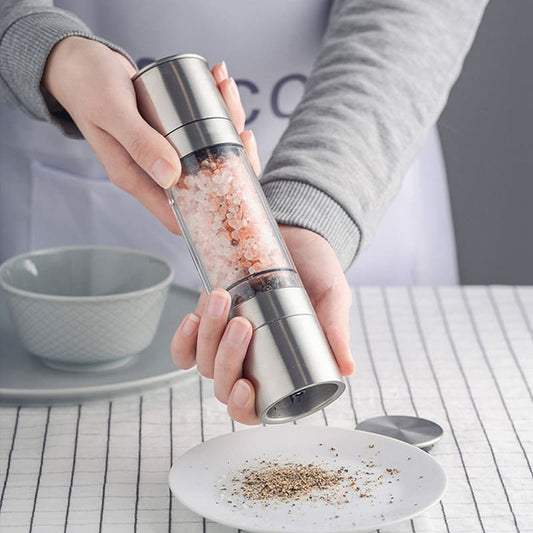 Moedor Manual de Pimenta e Temperos Inox 2 em 1 – Coleção Housilar
