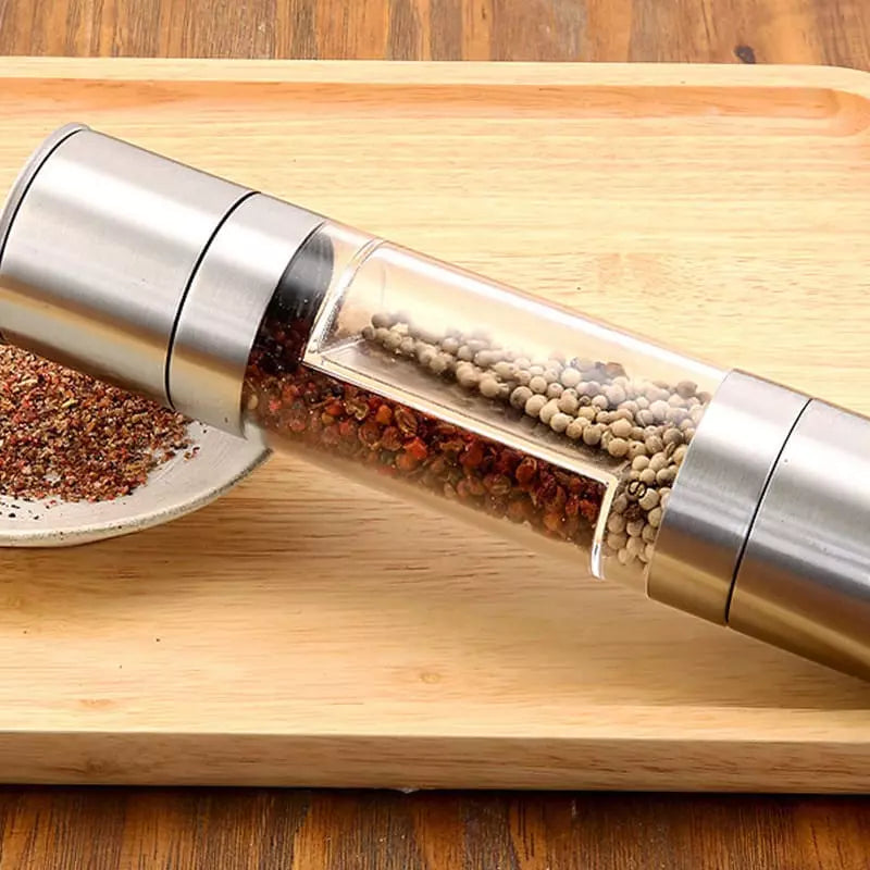 Moedor Manual de Pimenta e Temperos Inox 2 em 1 – Coleção Housilar