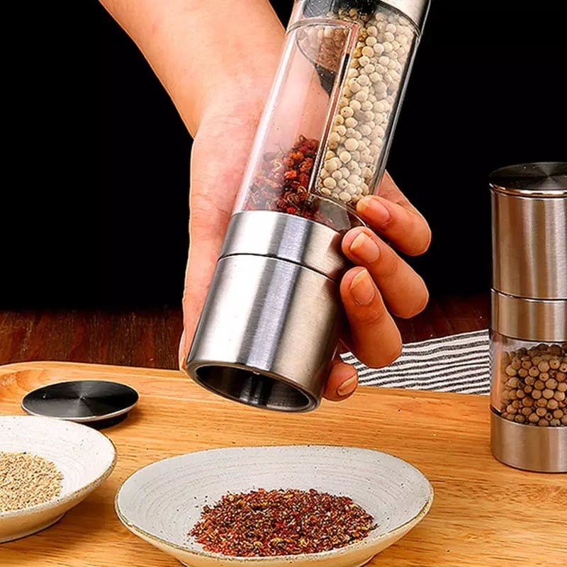 Moedor Manual de Pimenta e Temperos Inox 2 em 1 – Coleção Housilar