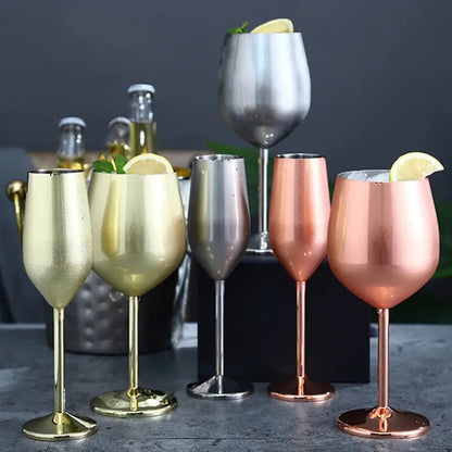 Taça de Champanhe em Aço Inox – Coleção Housilar
