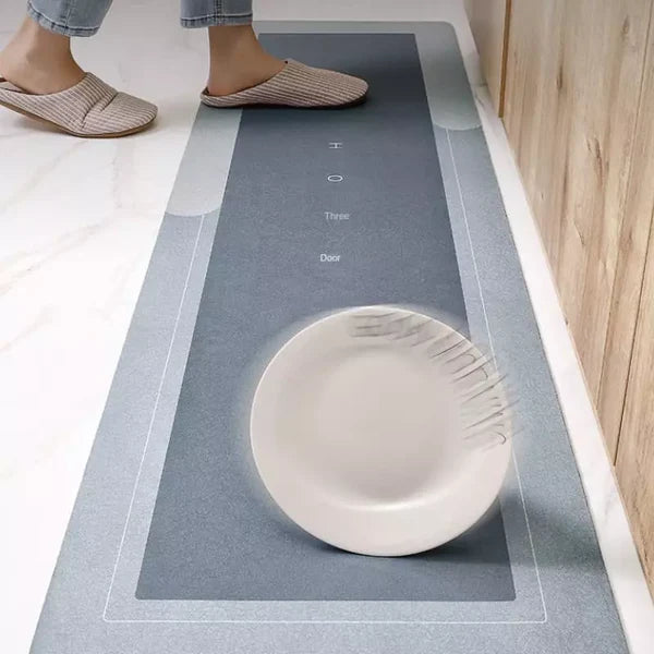 Tapete para Cozinha Antiderrapante Absorvente Premium Housilar